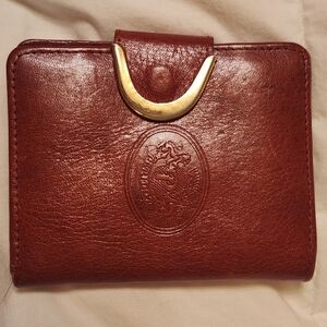 Vintage Peridot Genuine Leather Wallet
